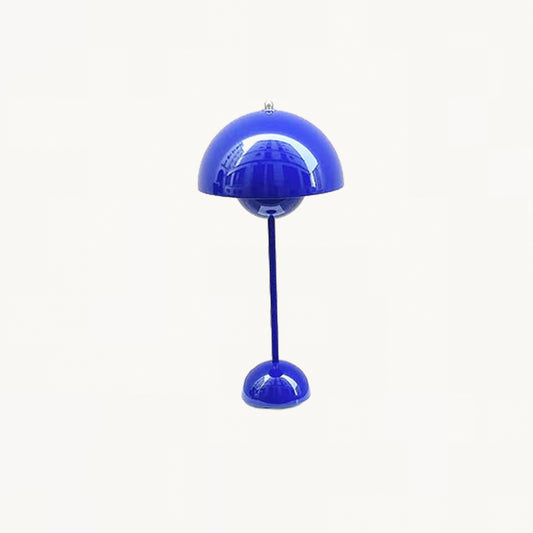 LA008 / BLUE FLOWERPOT LAMP