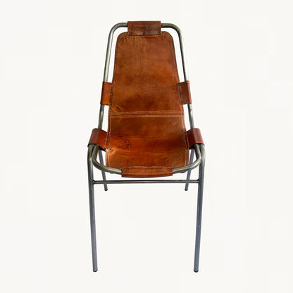 CH042 / VINTAGE LEATHER CHAIR