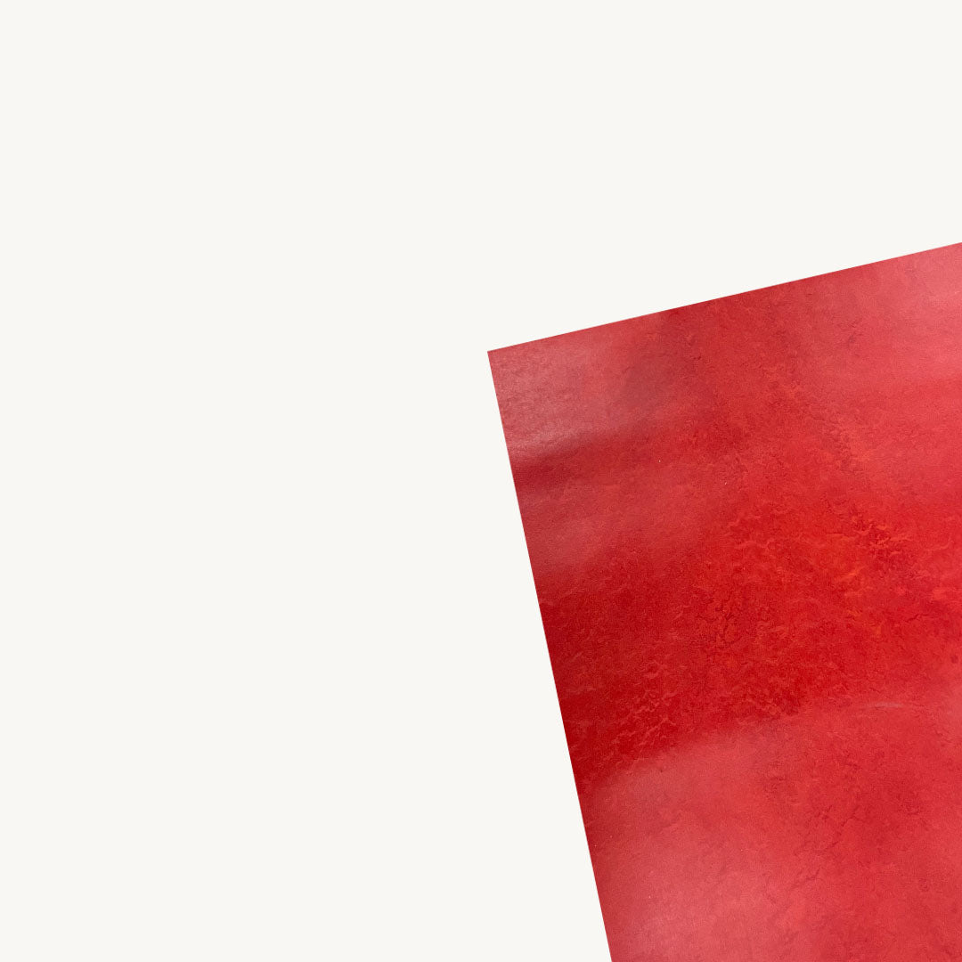 FL040PI / MARBLE RED LINO (2 HALFS)