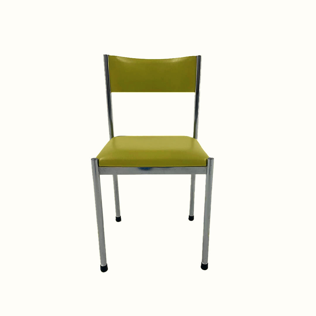 CH055JN / GREEN & CHROME CHAIR