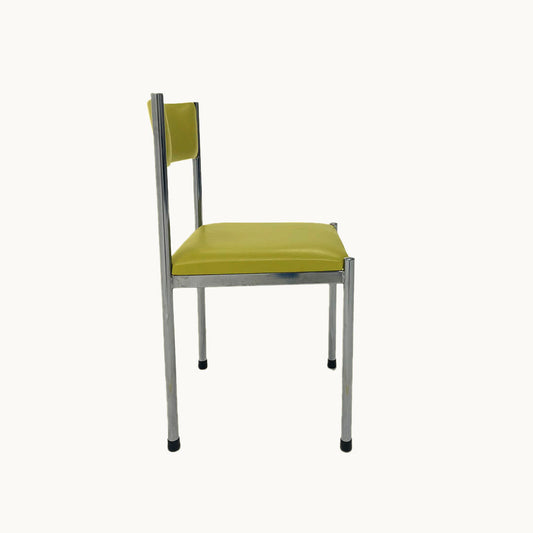 CH055JN / GREEN & CHROME CHAIR
