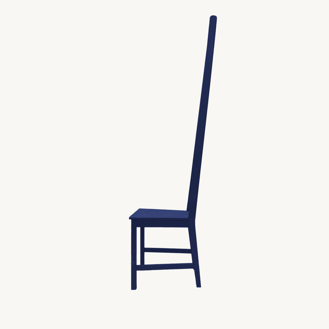 CH016JN / LONG BLUE CHAIR