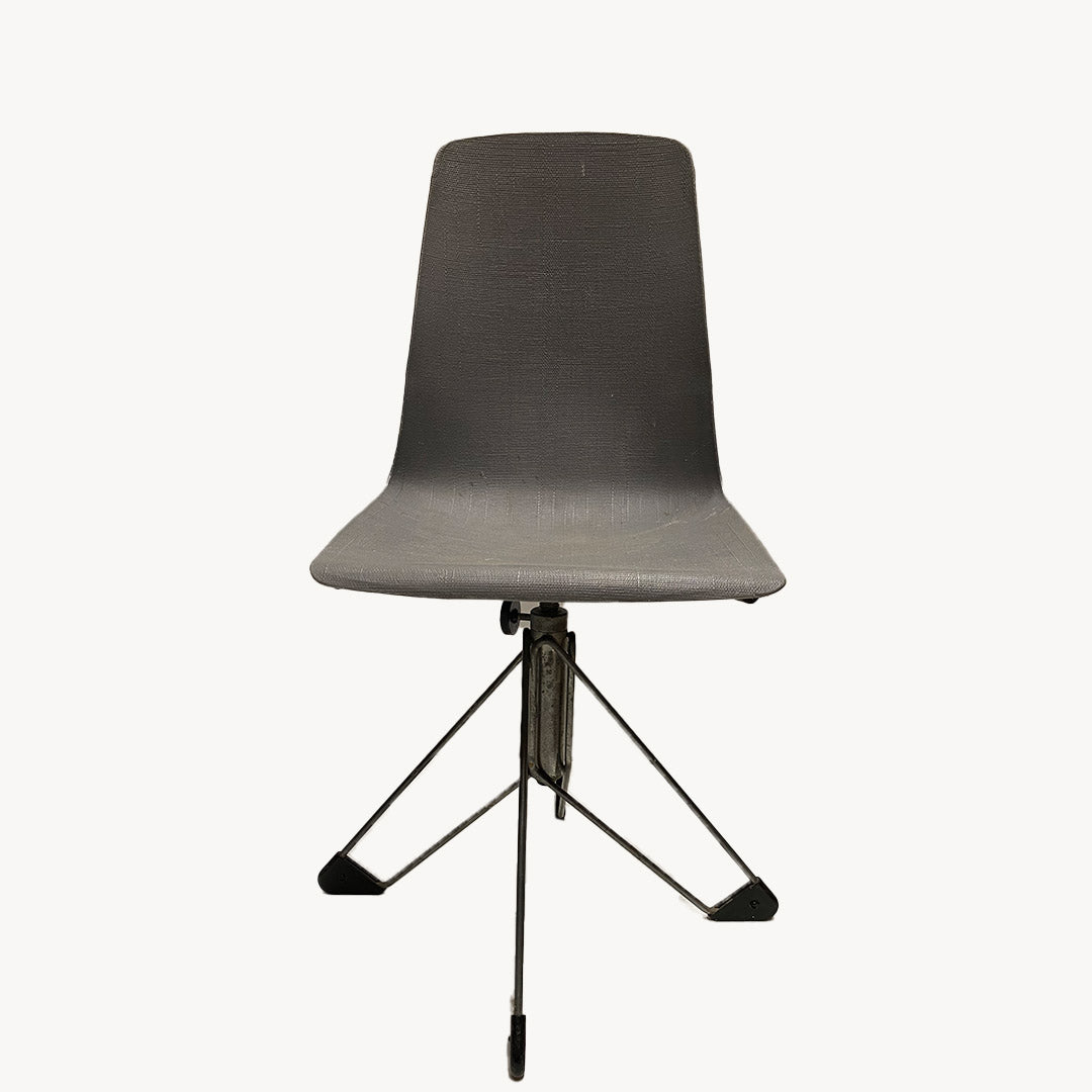 CHJ014 / GREY SPINNING CHAIR