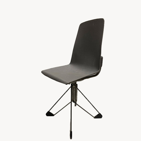 CHJ014 / GREY SPINNING CHAIR