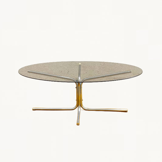 TA010 / OVAL GLASS TABLE