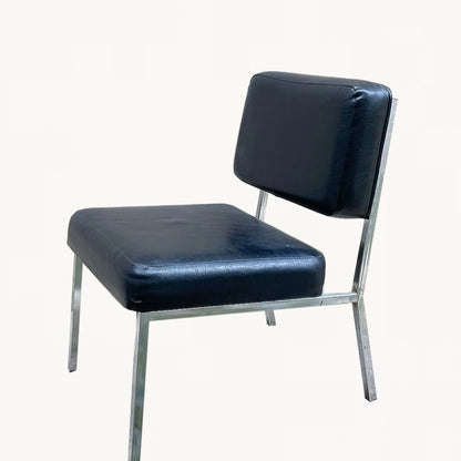 CH025 / LOW LEATHER CHAIR