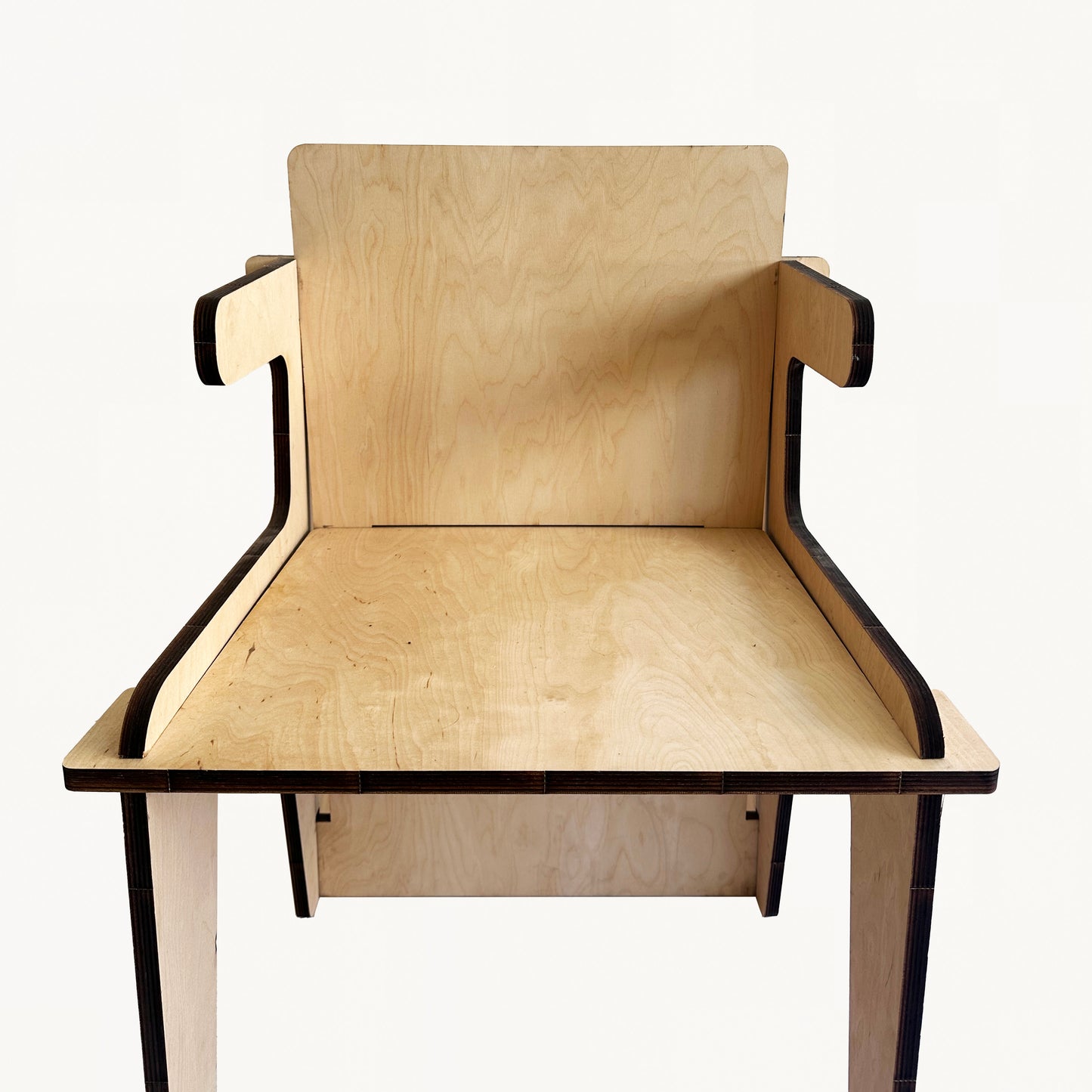 CH001C / WOODEN PUZZLE CHAIR
