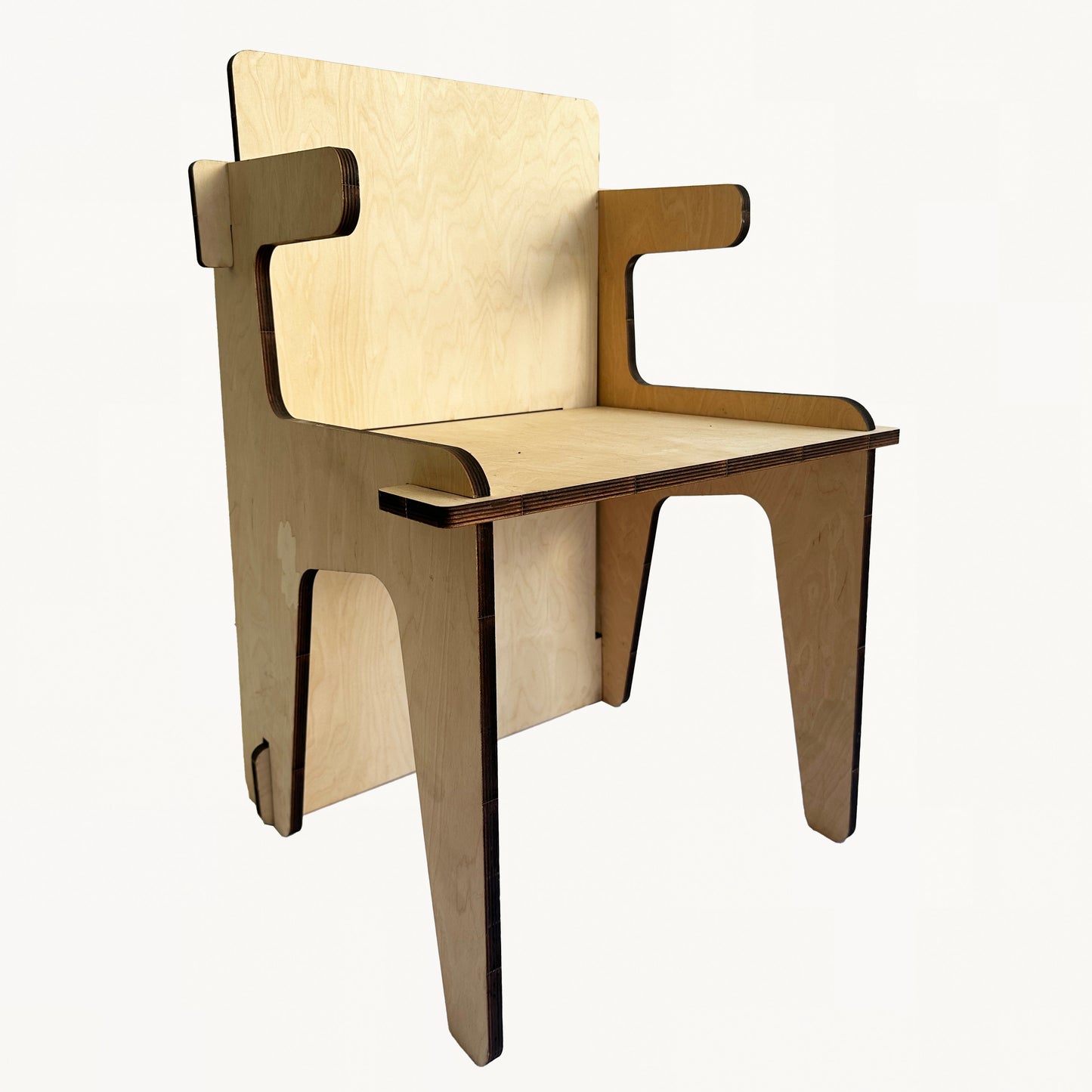 CH001C / WOODEN PUZZLE CHAIR