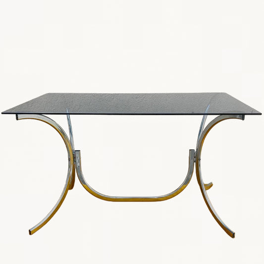 TA011 / RECTANGLE GLASS TABLE