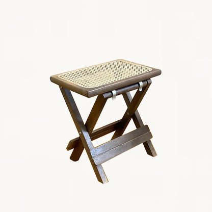 ST017 / FOLDING RATTAN STOOL