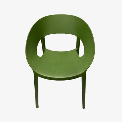 CH001JN / GREEN OVAL CHAIR