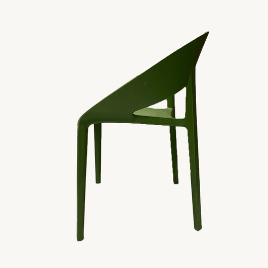 CH001JN / GREEN OVAL CHAIR