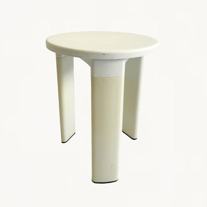 ST018 / WHITE IVORY STOOL